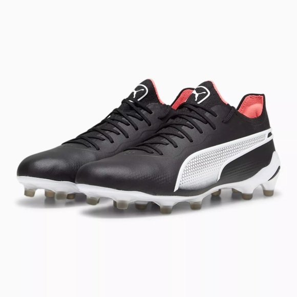 Puma King Ultimate FG AG Breakthrough Pack Black Soccer Cleats Mens Size 8 main image 5